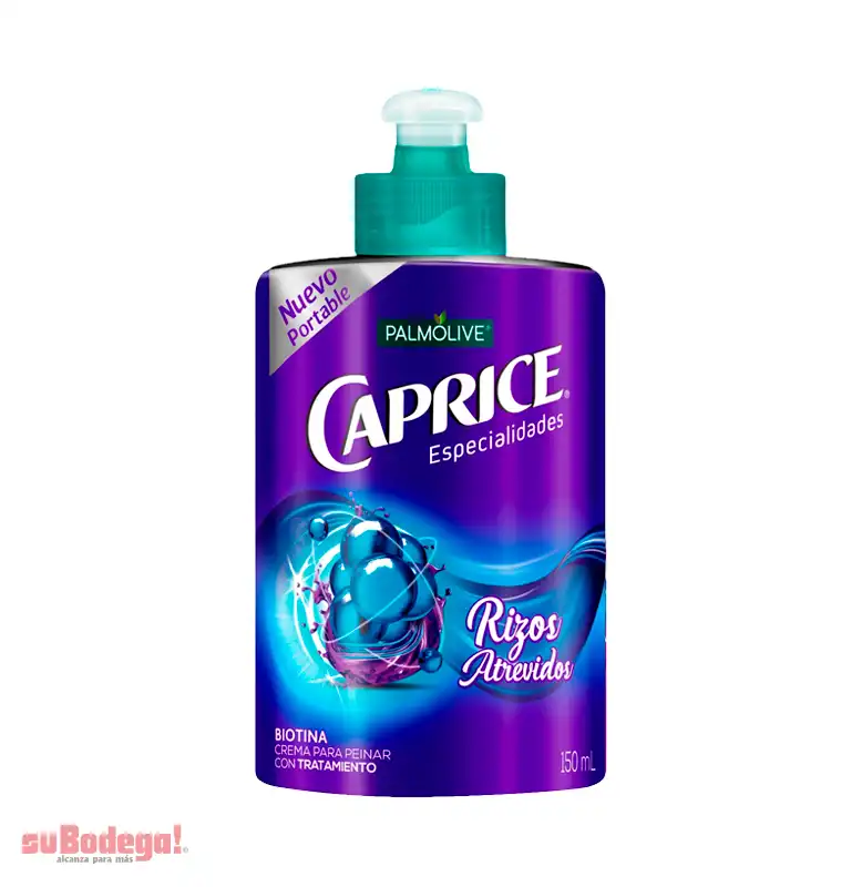 Crema para Peinar Caprice Rizos Atrevidos 150 ml.