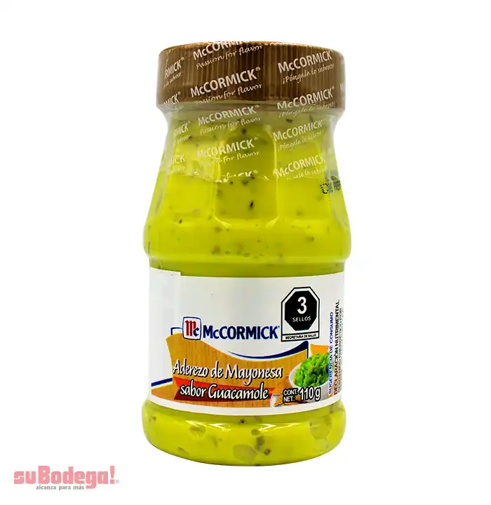 Mayonesa Mc Cormick Guacamole 110 gr.