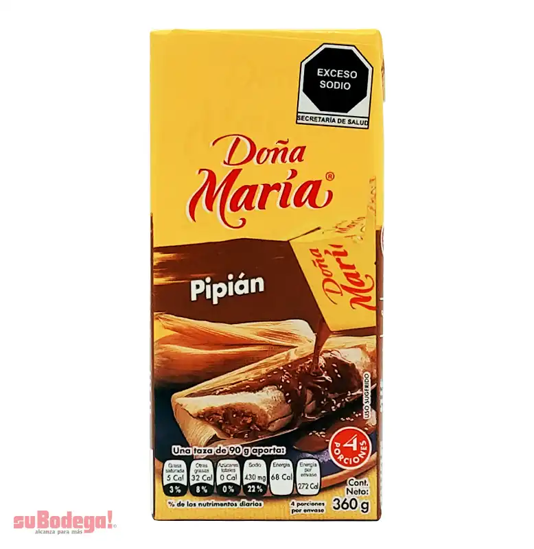 Pipián Doña María Líquido 360 gr.