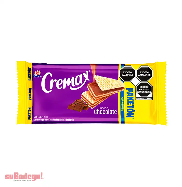 Galletas Gamesa Cremax de Nieve Chocolate 213 gr.