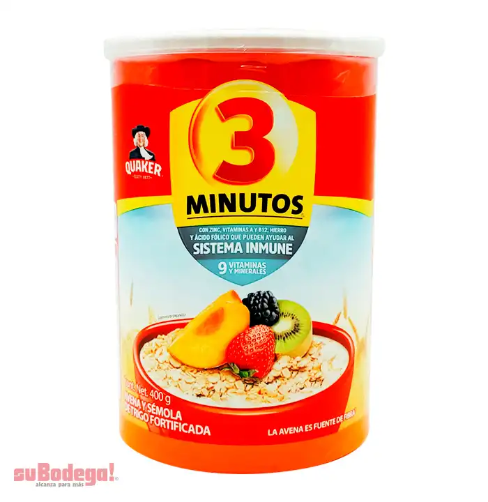 Avena 3 Minutos Mixta 400 gr.