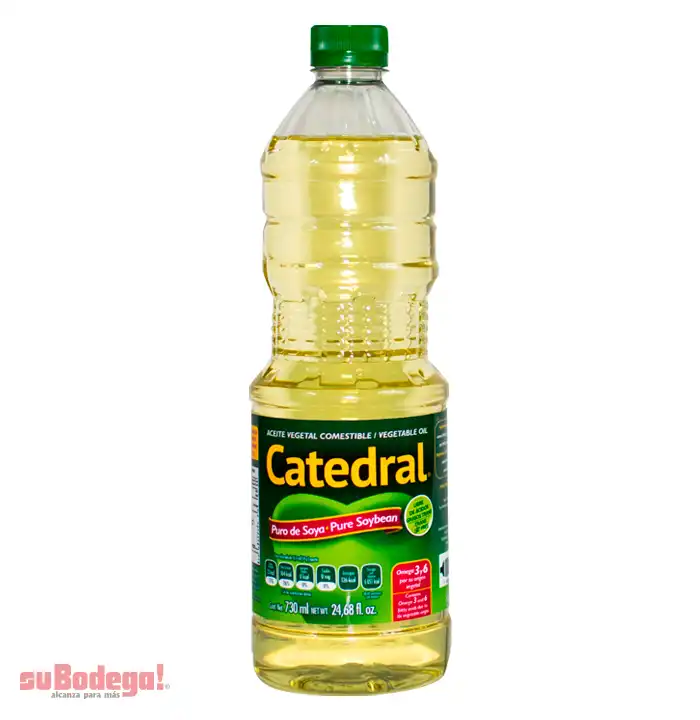 Aceite de Soya Catedral 730 ml.