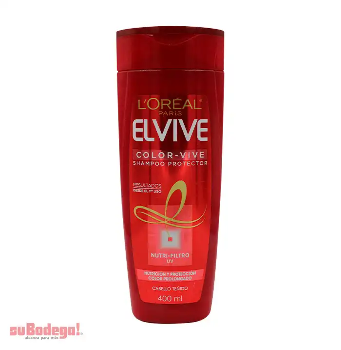 Shampoo Loreal Elvive Color-Vive 400 ml.