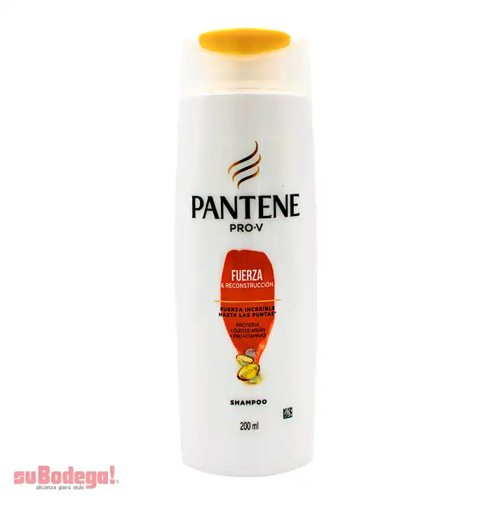 Shampoo Pantene Fuerza y Reconstrucción 200 ml.