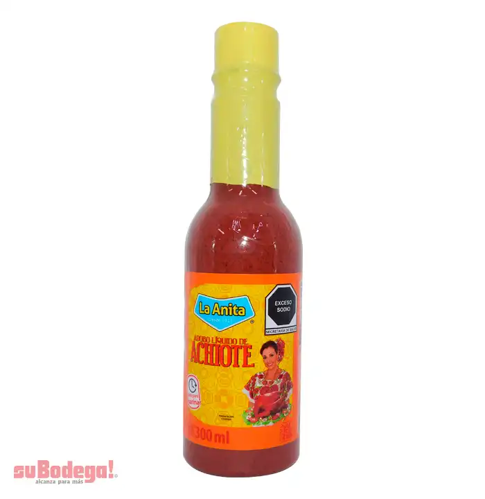 Adobo Achiote La Anita Líquido 300 ml.