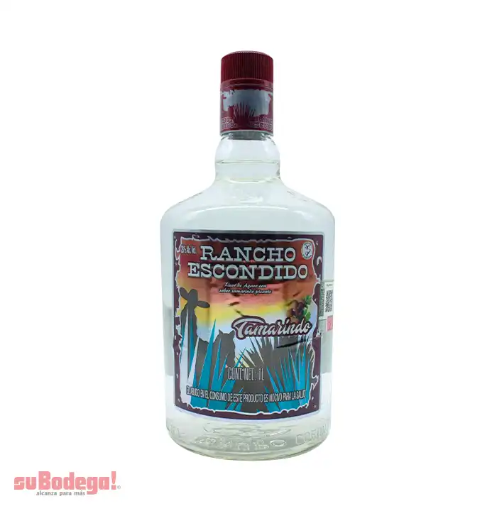 Licor de Agave Rancho Escondido Tamarindo 1 lt.