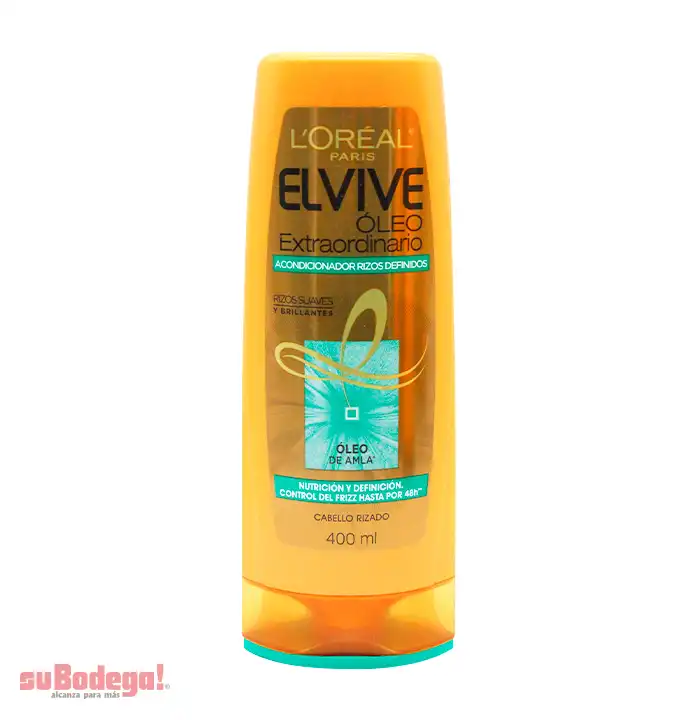 Acondicionador Loreal Elvive Rizos Definidos 400 ml.