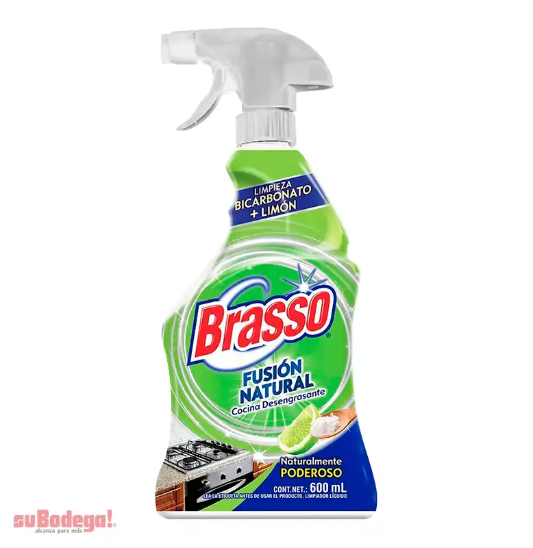 Limpiador Brasso Fusión Natural Gatillo 650 ml.