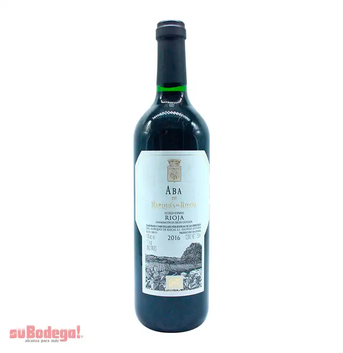 Vino Tinto Marqués Del Riscal Tempranillo Aba 750 ml.