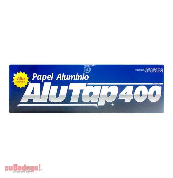 Papel Aluminio Alu Tap 400