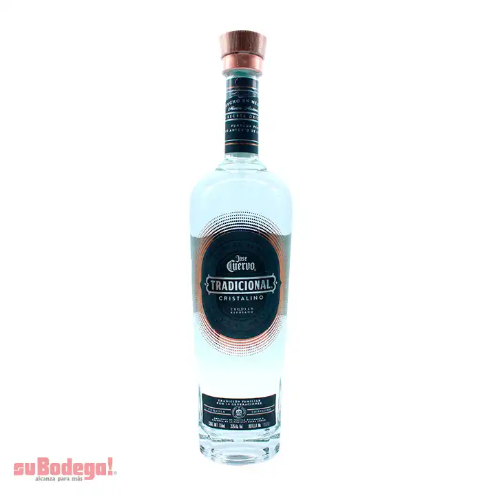 tequila Cuervo Tradicional Cristalino 750 Ml.