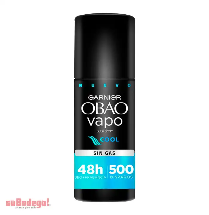 Desodorante Obao Hombre Vapo Cool Aerosol 100 ml.