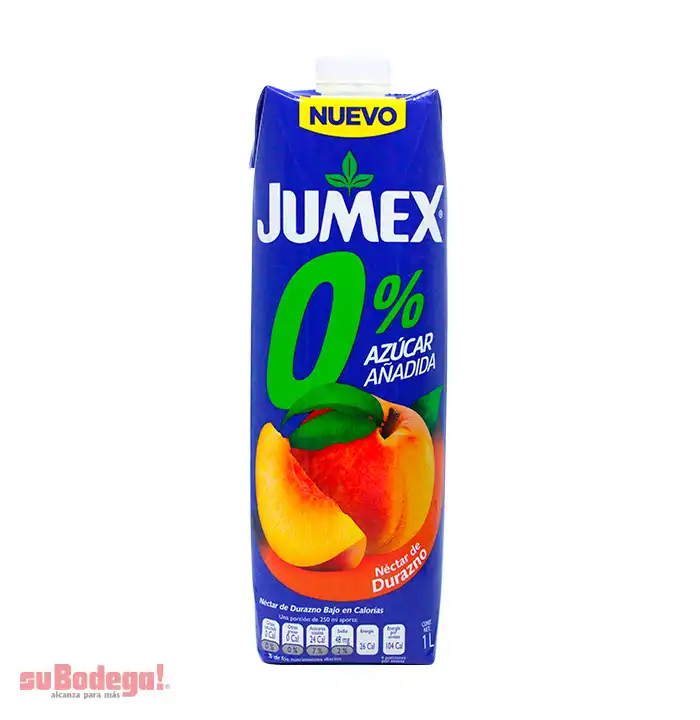 Jugo Néctar Jumex Durazno 0% Tetra Brick 1 lt.