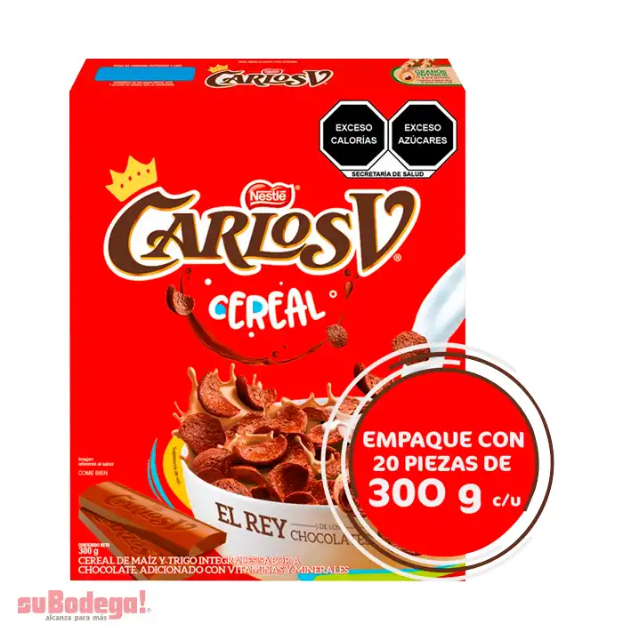 Cereal Nestlé Carlos V 300 gr.
