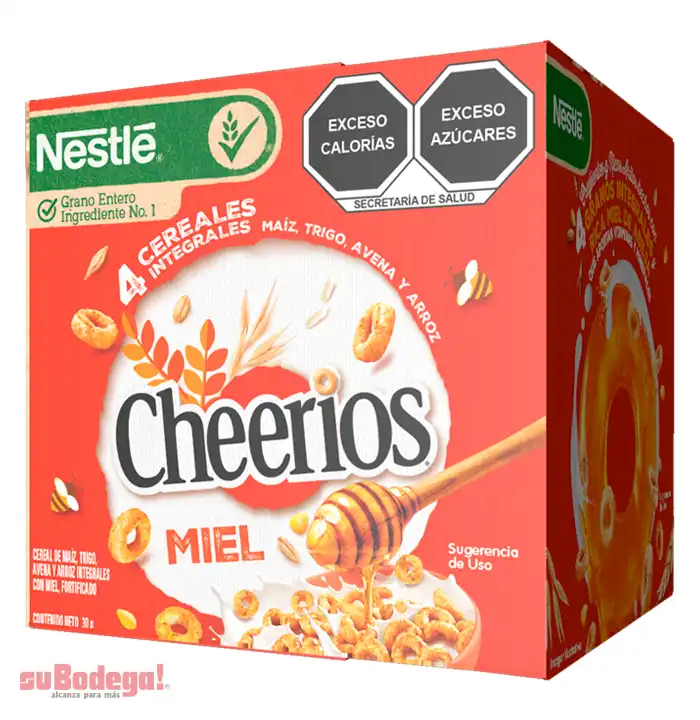 Cereal Nestlé Cheerios Miel 30 gr.