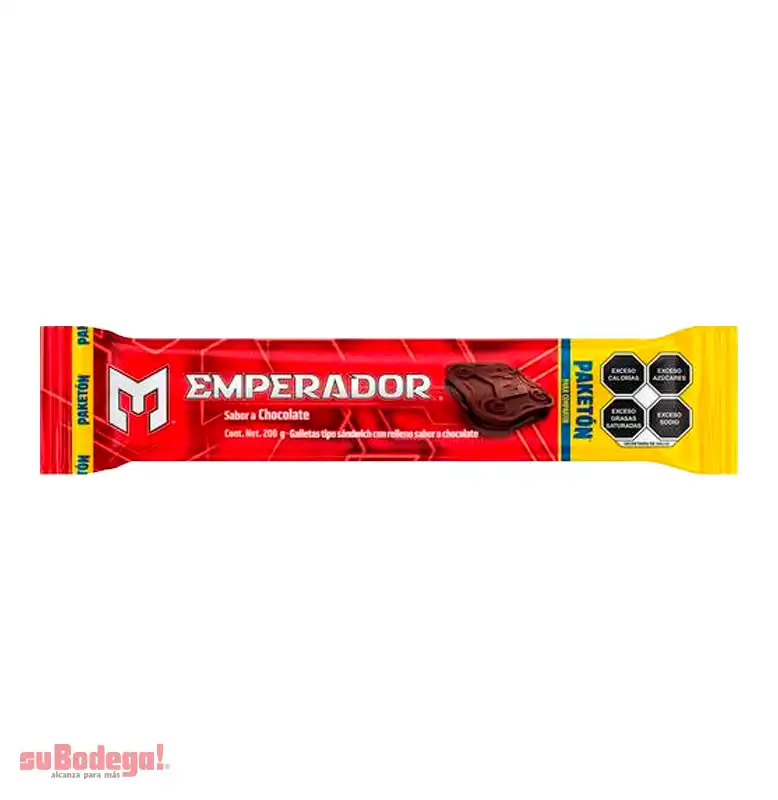 Galletas Gamesa Sándwich Emperador Chocolate 200 gr.