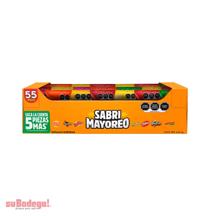 Sabritas Sabrimayoreo 55 pz.