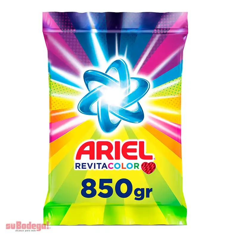 Detergente Ariel Revitacolor 850 gr.