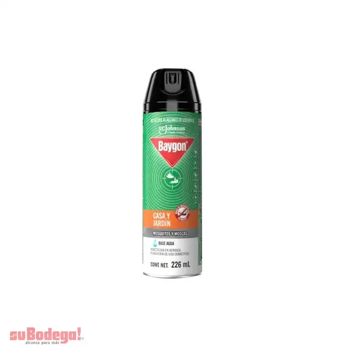 Insecticida Baygón Casa y Jardín Aerosol 226 ml.