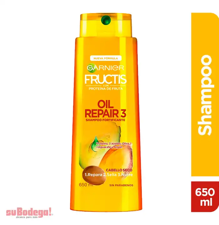 Shampoo Garnier Fructis Oil Repair 650 ml.