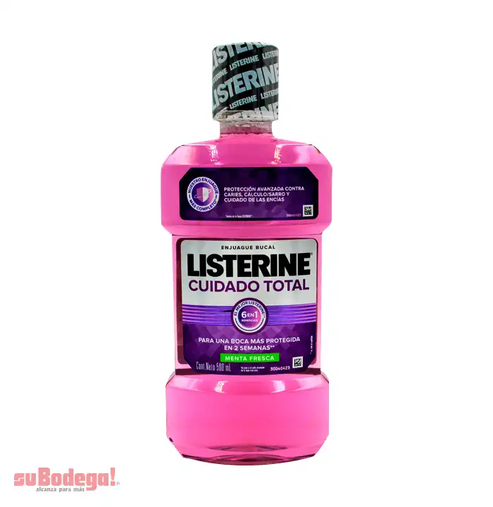 Enjuague Bucal Listerine Total Care 500 ml.