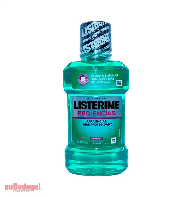 Enjuague Bucal Listerine Defensa de Dientes 250 ml.