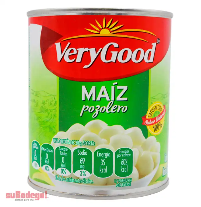 Maíz Pozolero Very Good 800 gr.