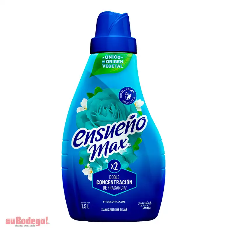 Suavizante Ensueño Max Frescura Azul 1.5 lt.