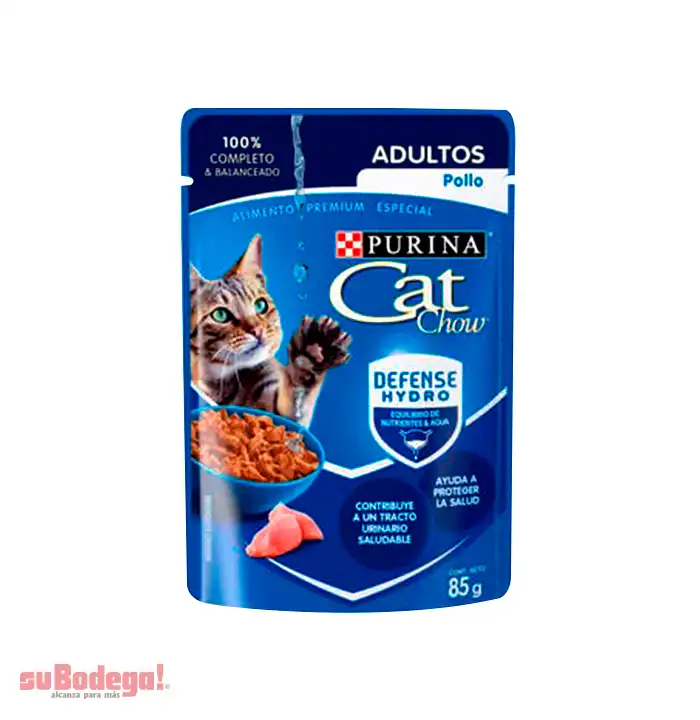 Alimento Purina Cat Chow Pollo 85 gr.