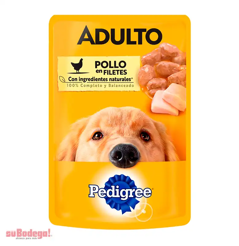 Alimento Pedigree Adulto Pollo 100 gr.