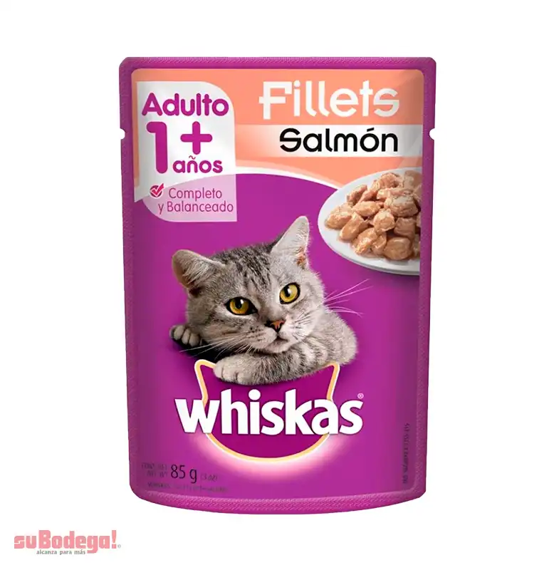 Alimento Whiskas Salmon 85 gr.