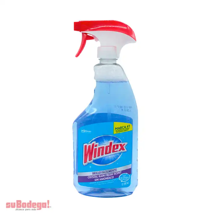 Limpiador Windex Cristal Atomizador 640 ml.