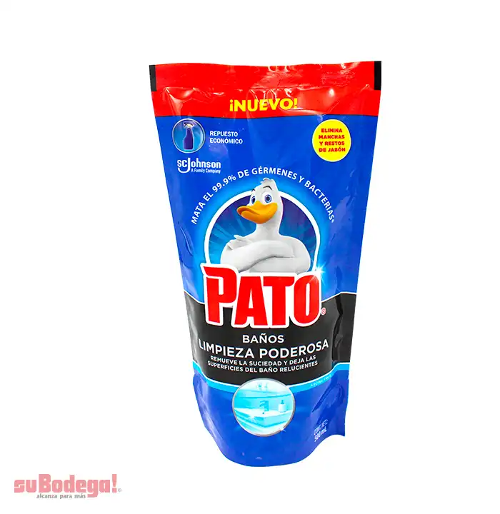 Limpiador Pato Baños Limpieza Poderosa Doy Pack 500 ml.