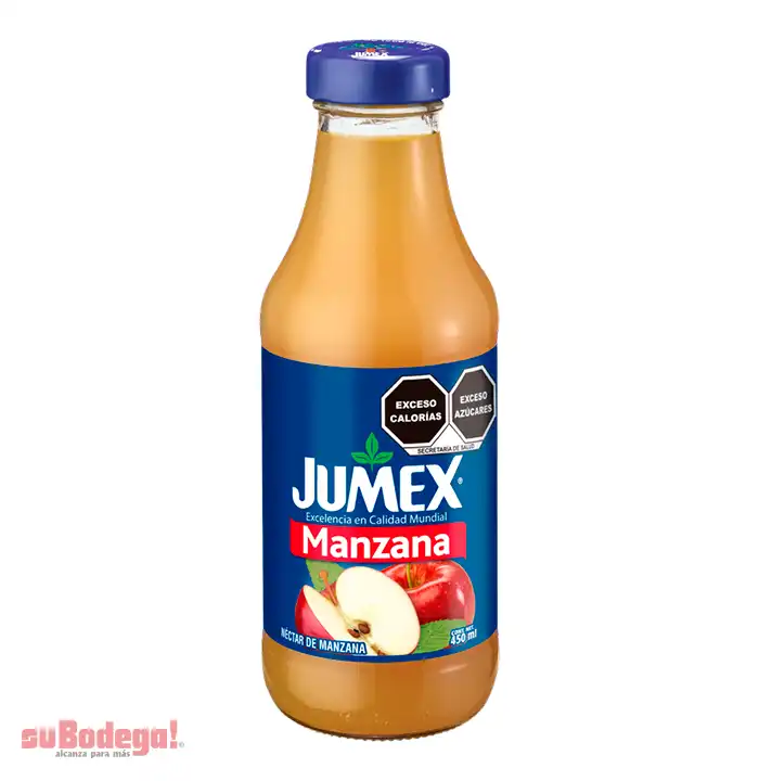 Jugo Néctar Jumex Manzana Botella 450 ml.