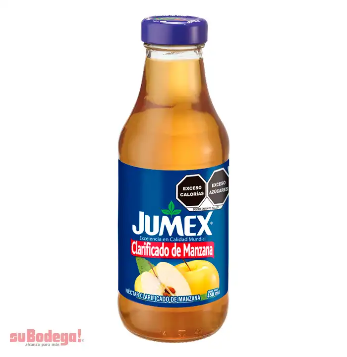 Jugo Jumex Manzana Botella 450 ml.