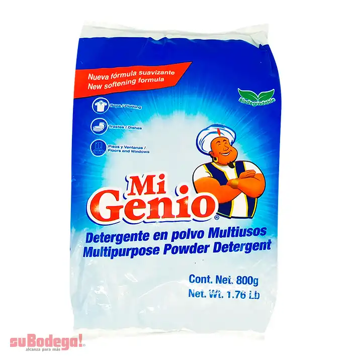 Detergente Mi Genio Multiusos 800 gr.