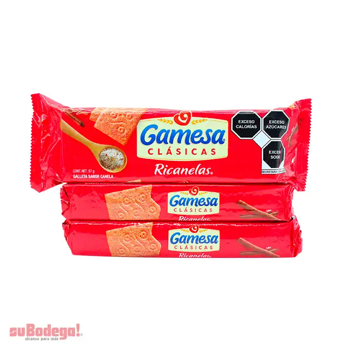 Galletas Gamesa Ricanelas 97 gr.