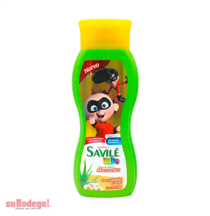 Shampoo Savilé Kids Manzanilla 370 ml.