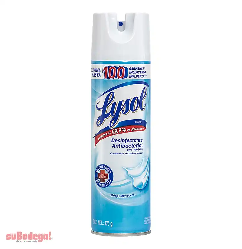 Desinfectante Lysol Crisp Linen 475 gr.