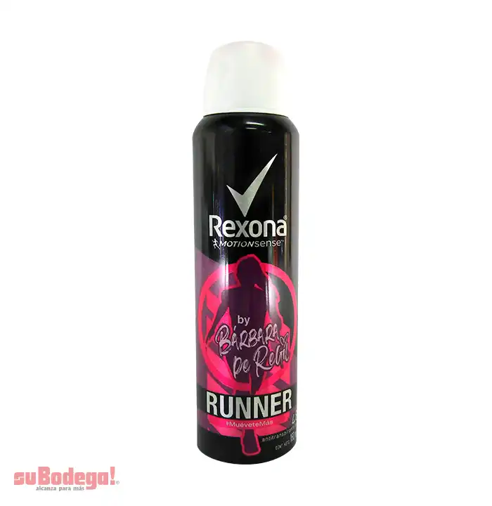 Desodorante Rexona Mujer Runner Aerosol 150 ml.