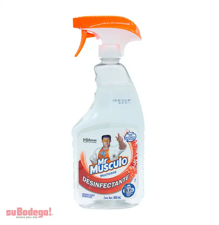 Limpiador Mr. Músculo Desinfectante 650 ml.