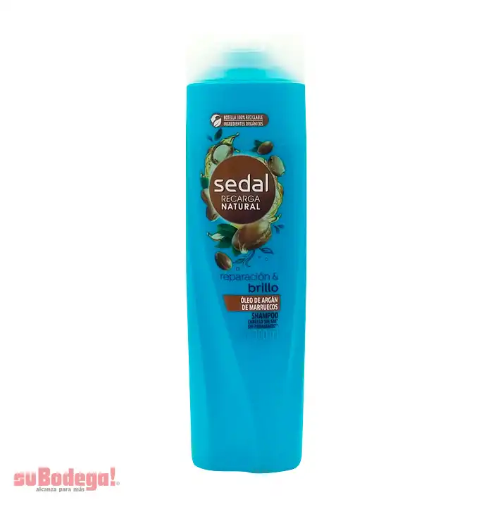 Shampoo Sedal Bomba Argán 300 ml.