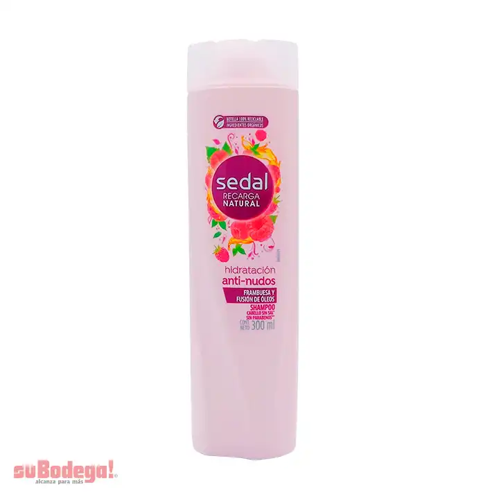 Shampoo Sedal Anti Nudos 300 ml.