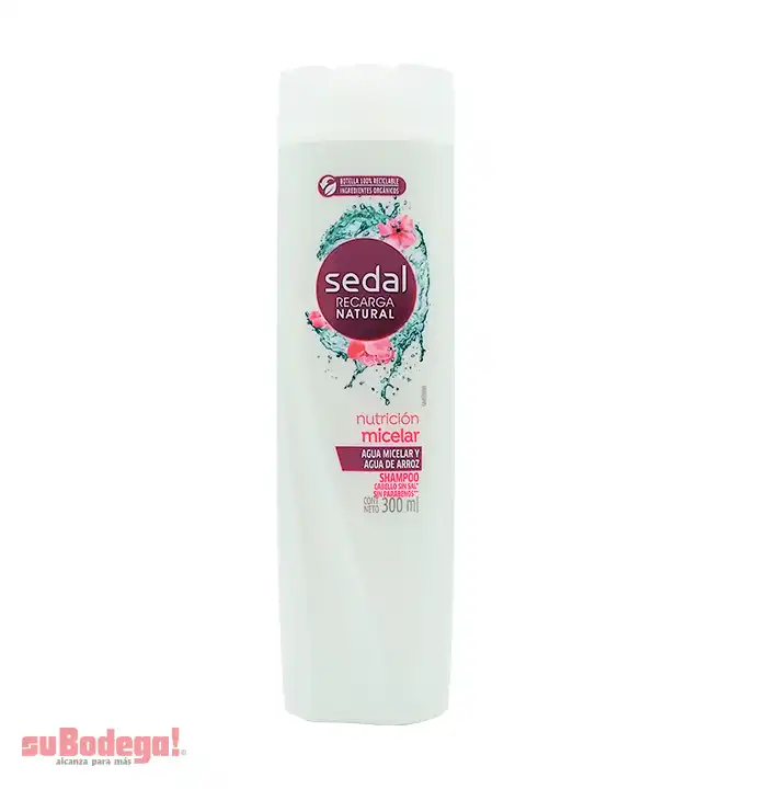 Shampoo Sedal Micelar 300 ml.