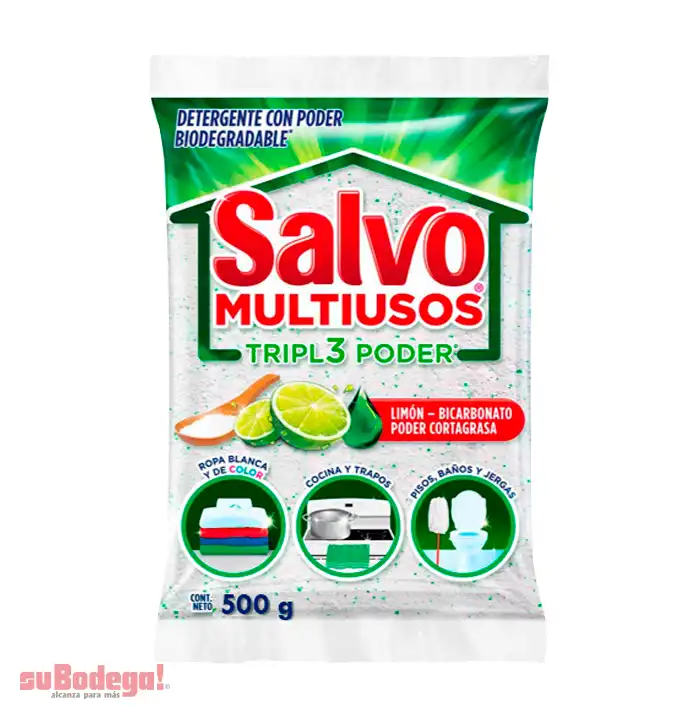 Detergente Salvo Multiusos 500 gr.