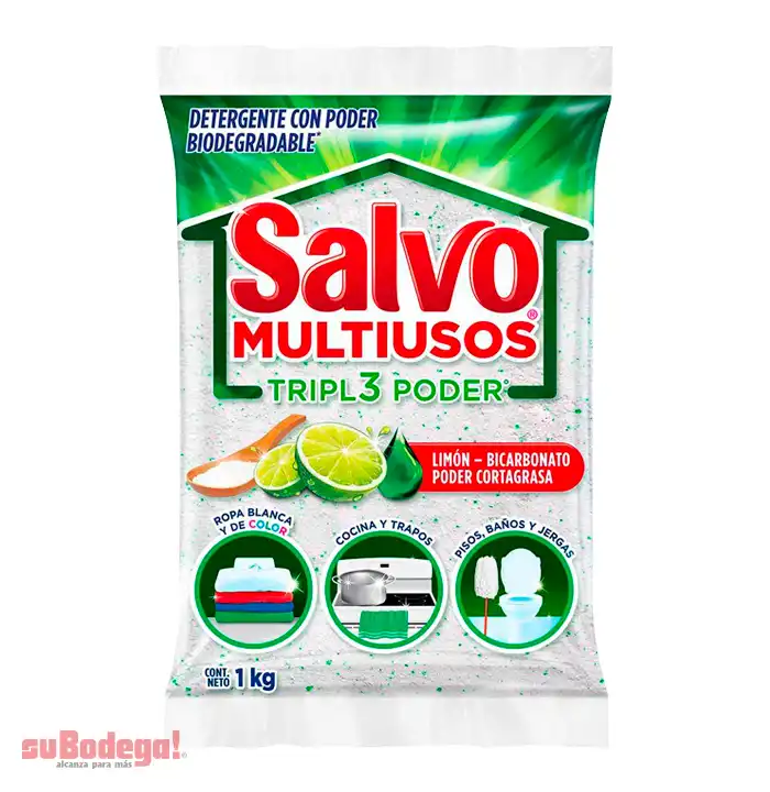 Detergente Salvo Multiusos 900 gr. + 100 gr.