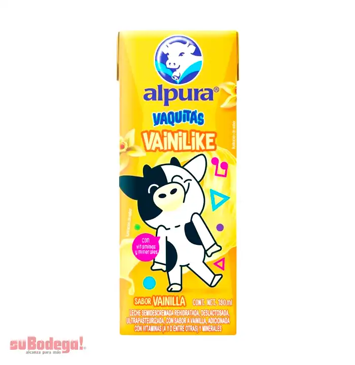 Leche Alpura Vainilla 190 ml.