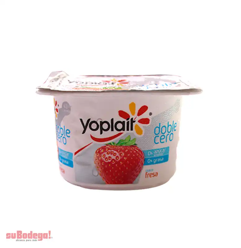 Yoghurt Yoplait Doble Cero Fresa 125 gr.