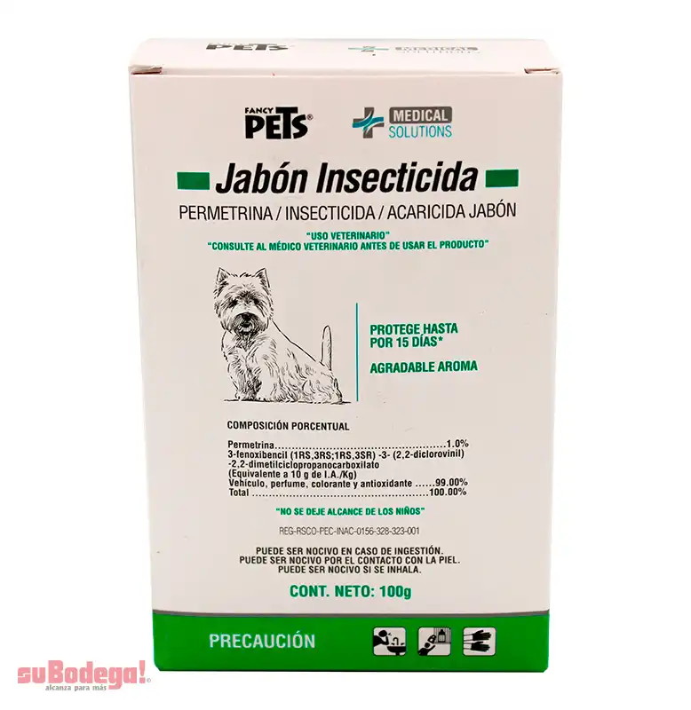 Jabón para Perro Fancy Pets Insecticida 100 gr.