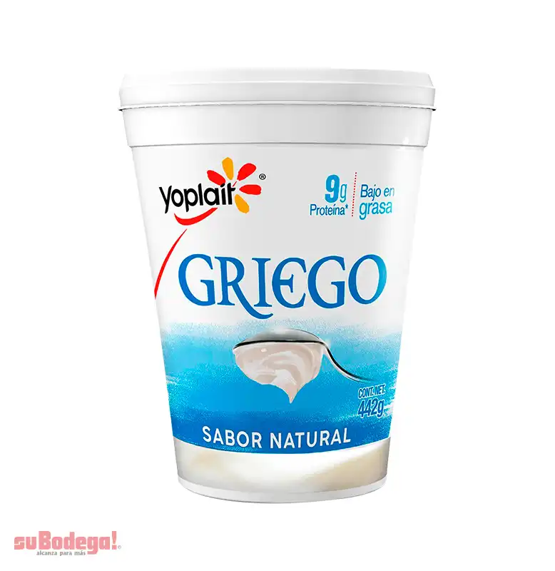 Yoghurt Yoplait Griego Natural 442 gr.